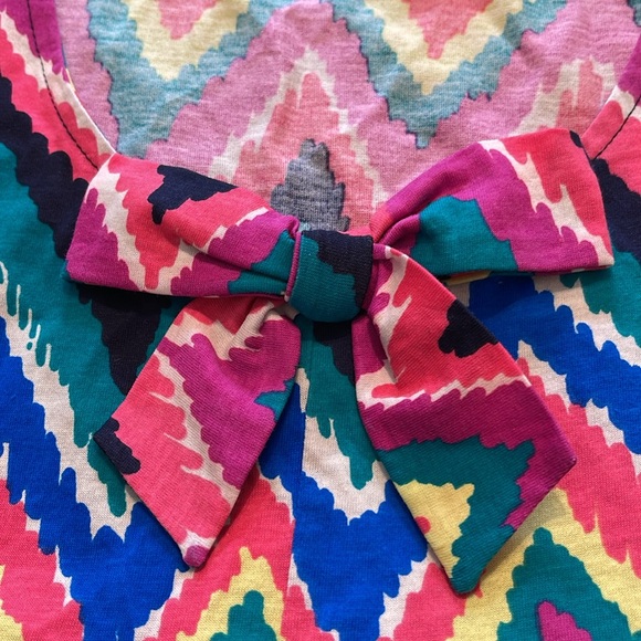 Lilly Pulitzer Girls Mini Evelyn dress - Multi Hearts a Flutter Size Large 10-12 - Picture 11 of 16